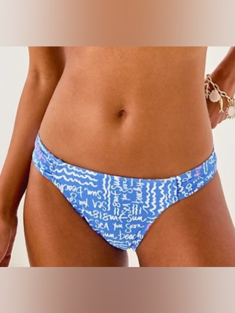 NWT Lilly Pulitzer Clancy Bikini Bottom. Size 8